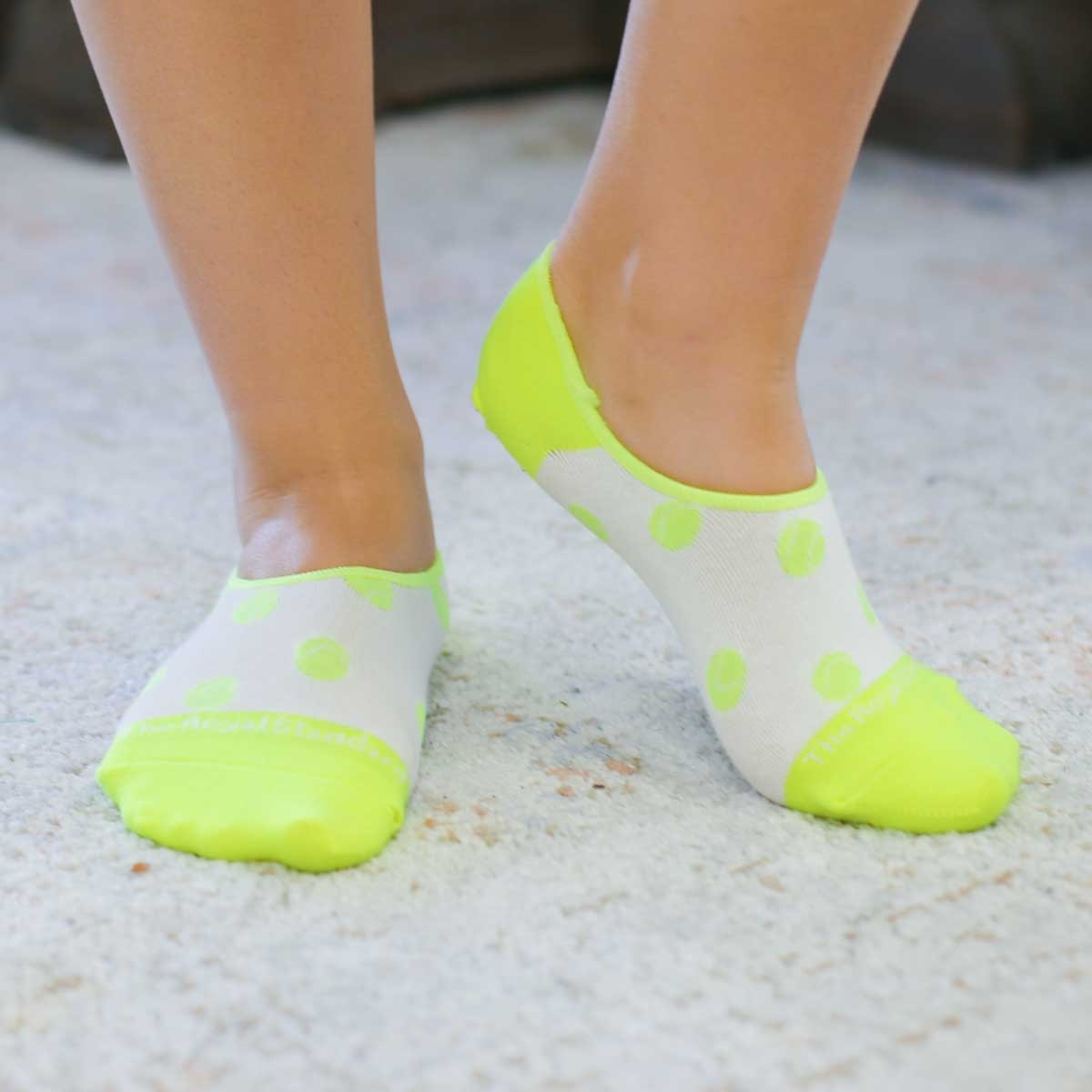 Women s Tennis Balls No Show Socks The Royal Standard